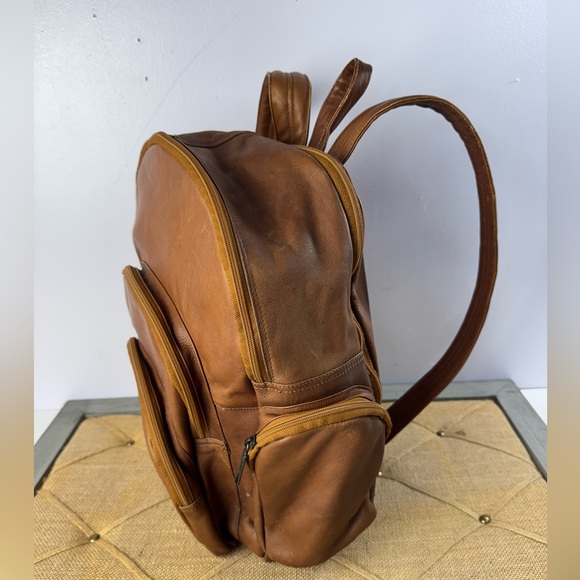 cortez leather backpack Cortez's Vintage Oiled Cowhide Backpack, Lusso Leather roomy and reliable backpack Genuine Vintage CORTEZ Tan Leather